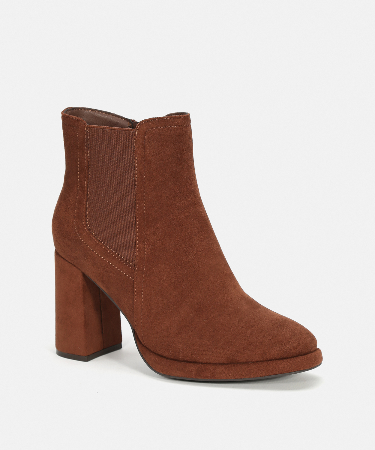 Botines tac&oacute;n chelsea image number null